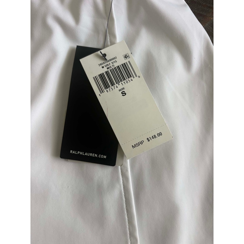RLX Ralph Lauren Womens Golf Skort White Grey Mint Green Size S NEW 285935690002 - Picture 3 of 7